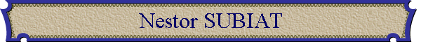 Nestor SUBIAT
